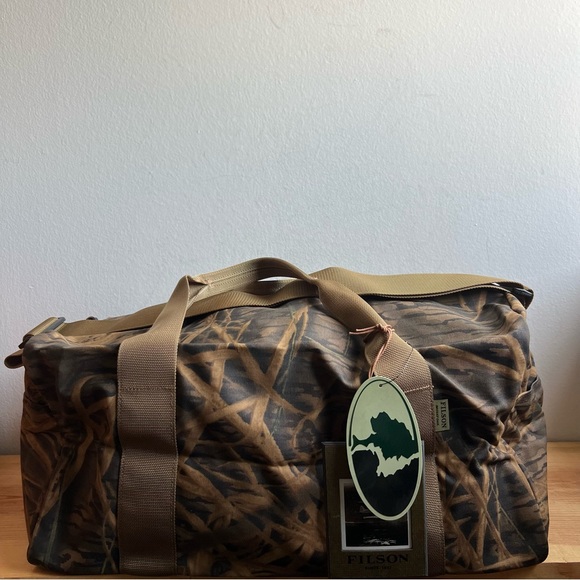 Filson Bags Filson Small Tin Cloth Field Duffle Bag Made In Usa